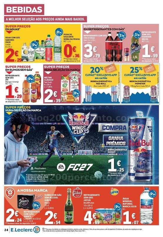 Antevisão Folheto E-LECLERC Promoções de 15 a 21 outubro