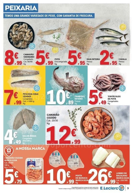 Antevisão Folheto E-LECLERC Promoções de 15 a 21 outubro