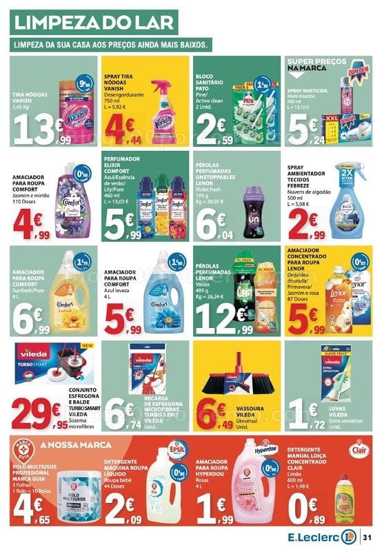 Antevisão Folheto E-LECLERC Promoções de 15 a 21 outubro