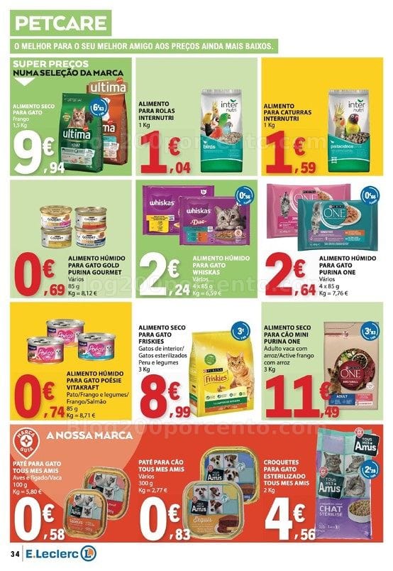 Antevisão Folheto E-LECLERC Promoções de 15 a 21 outubro