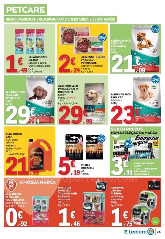 Antevisão Folheto E-LECLERC Promoções de 15 a 21 outubro