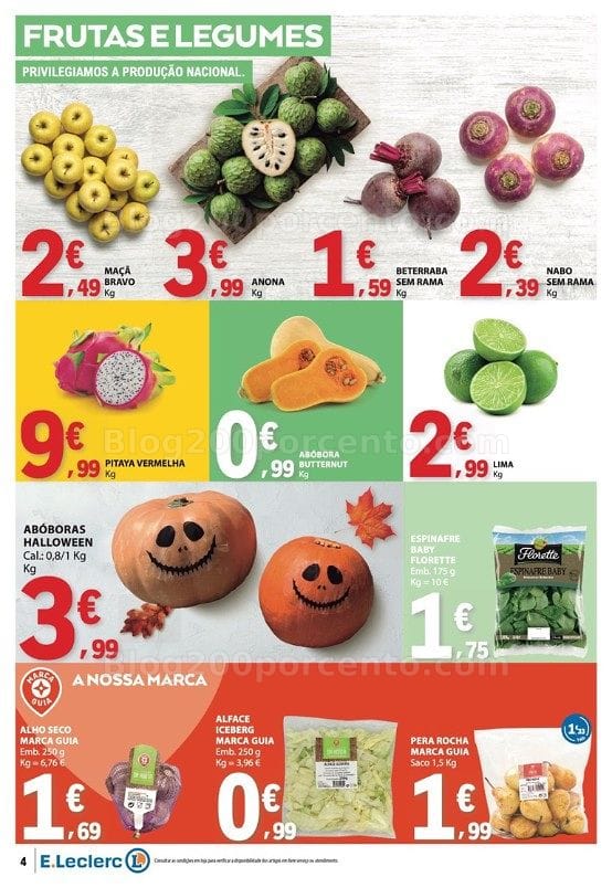 Antevisão Folheto E-LECLERC Promoções de 15 a 21 outubro