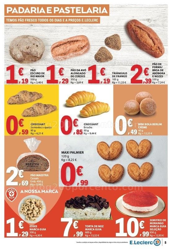 Antevisão Folheto E-LECLERC Promoções de 15 a 21 outubro