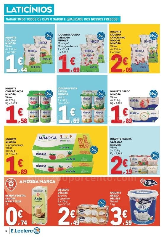 Antevisão Folheto E-LECLERC Promoções de 15 a 21 outubro