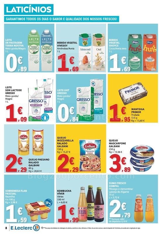 Antevisão Folheto E-LECLERC Promoções de 15 a 21 outubro