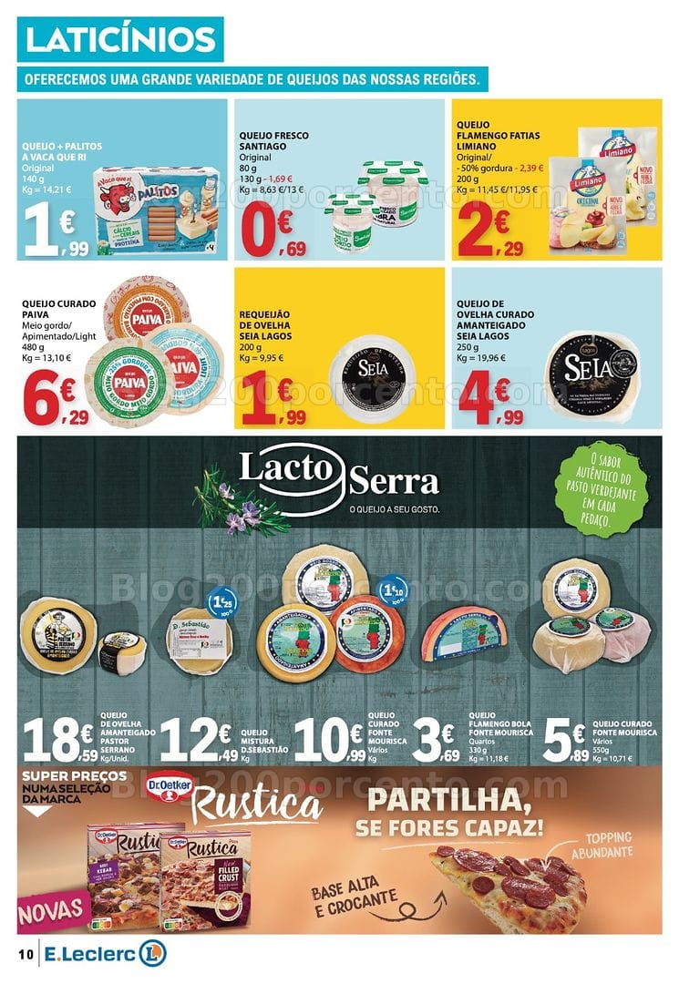 Antevisão Folheto E-LECLERC Promoções de 8 a 14 outubro