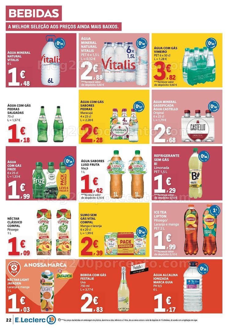 Antevisão Folheto E-LECLERC Promoções de 8 a 14 outubro