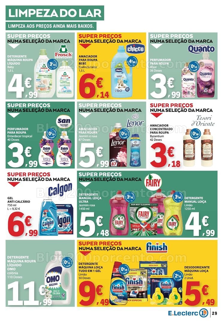 Antevisão Folheto E-LECLERC Promoções de 8 a 14 outubro