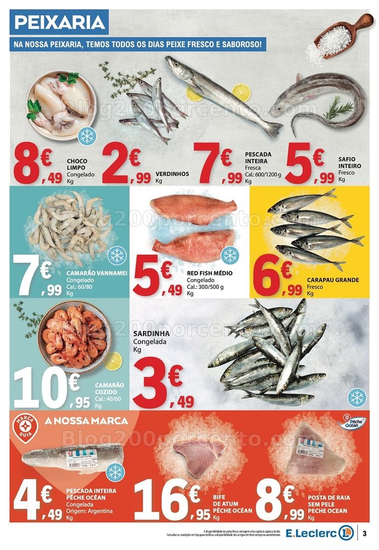 Antevisão Folheto E-LECLERC Promoções de 8 a 14 outubro