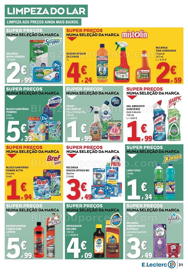 Antevisão Folheto E-LECLERC Promoções de 8 a 14 outubro