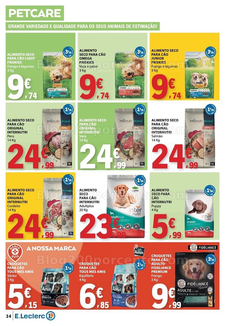 Antevisão Folheto E-LECLERC Promoções de 8 a 14 outubro