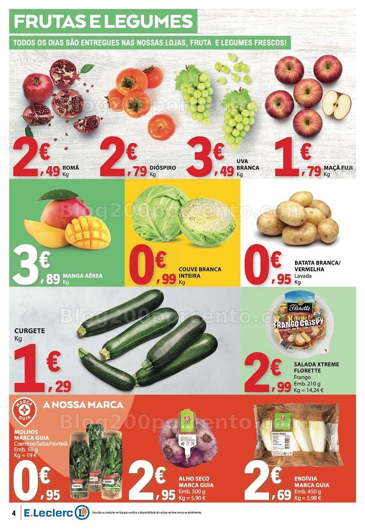 Antevisão Folheto E-LECLERC Promoções de 8 a 14 outubro