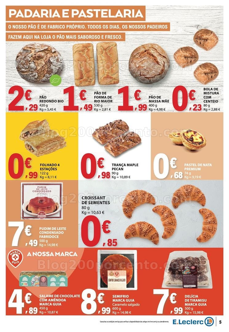 Antevisão Folheto E-LECLERC Promoções de 8 a 14 outubro