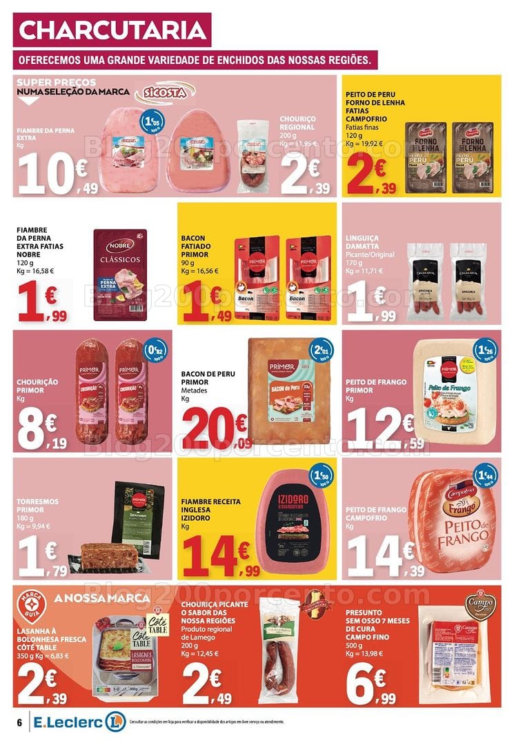 Antevisão Folheto E-LECLERC Promoções de 8 a 14 outubro