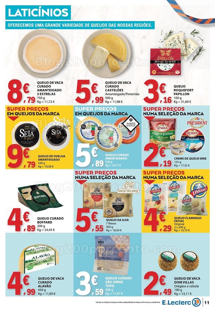 Antevisão Folheto E-LECLERC Promoções de 22 a 28 outubro