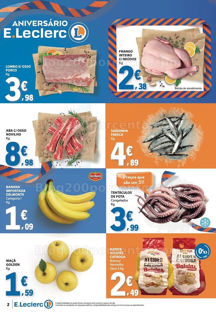 Antevisão Folheto E-LECLERC Promoções de 22 a 28 outubro