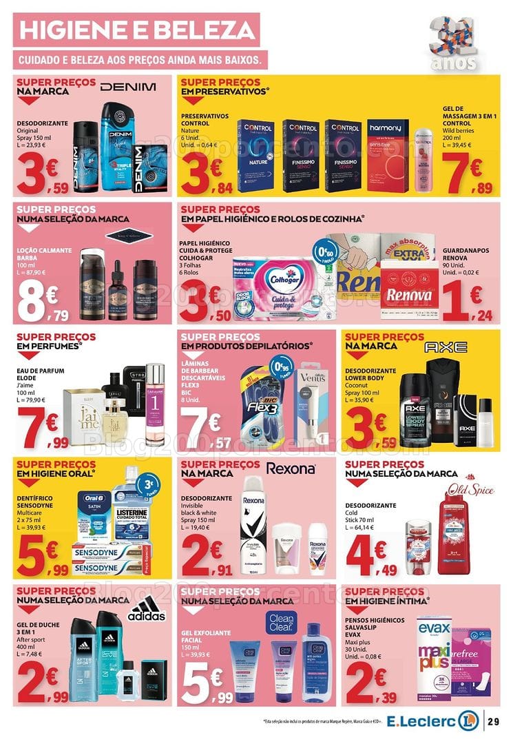Antevisão Folheto E-LECLERC Promoções de 22 a 28 outubro