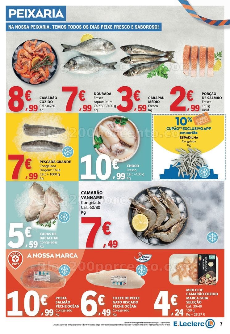 Antevisão Folheto E-LECLERC Promoções de 22 a 28 outubro