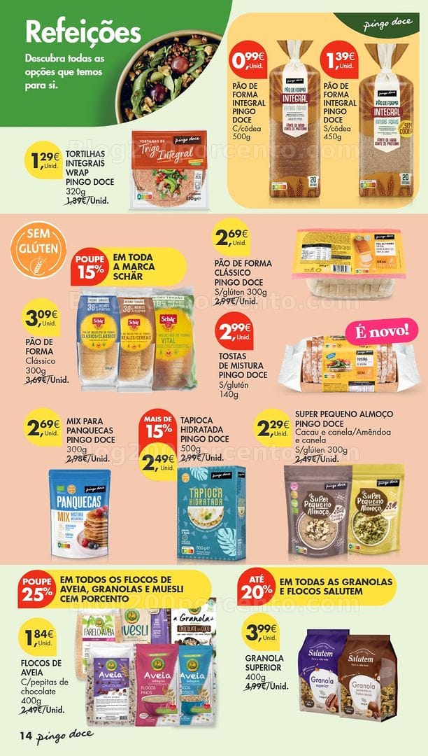 Antevisão Folheto PINGO DOCE Escolhas Equilibradas Promoções de 20 outubro a 2 novembro