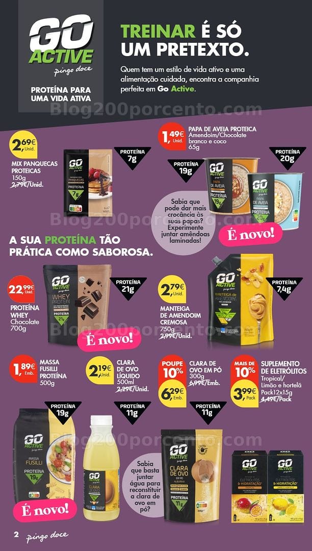 Antevisão Folheto PINGO DOCE Escolhas Equilibradas Promoções de 20 outubro a 2 novembro