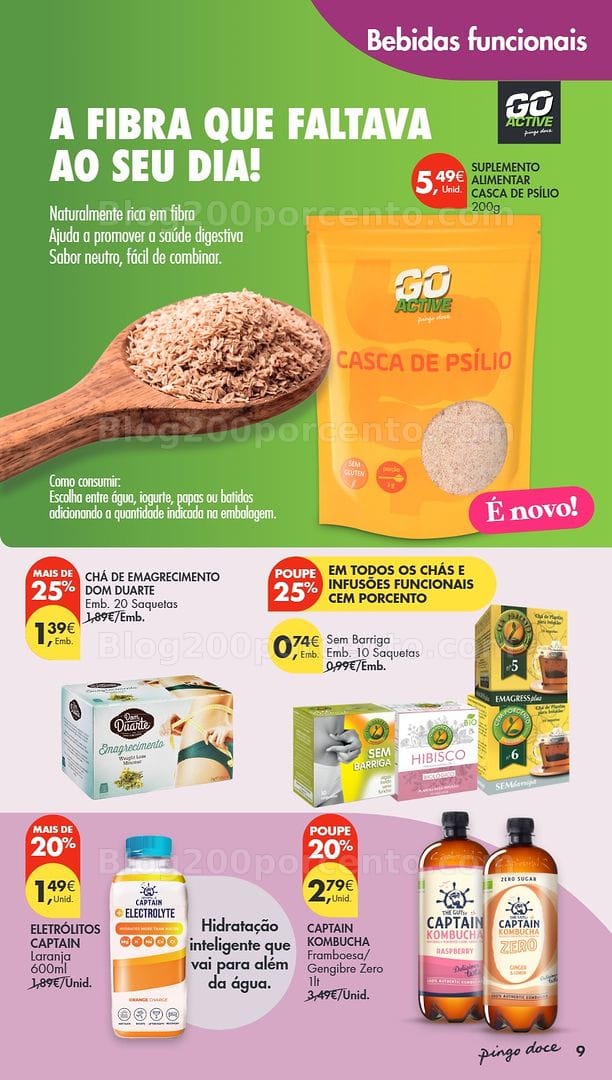 Antevisão Folheto PINGO DOCE Escolhas Equilibradas Promoções de 20 outubro a 2 novembro