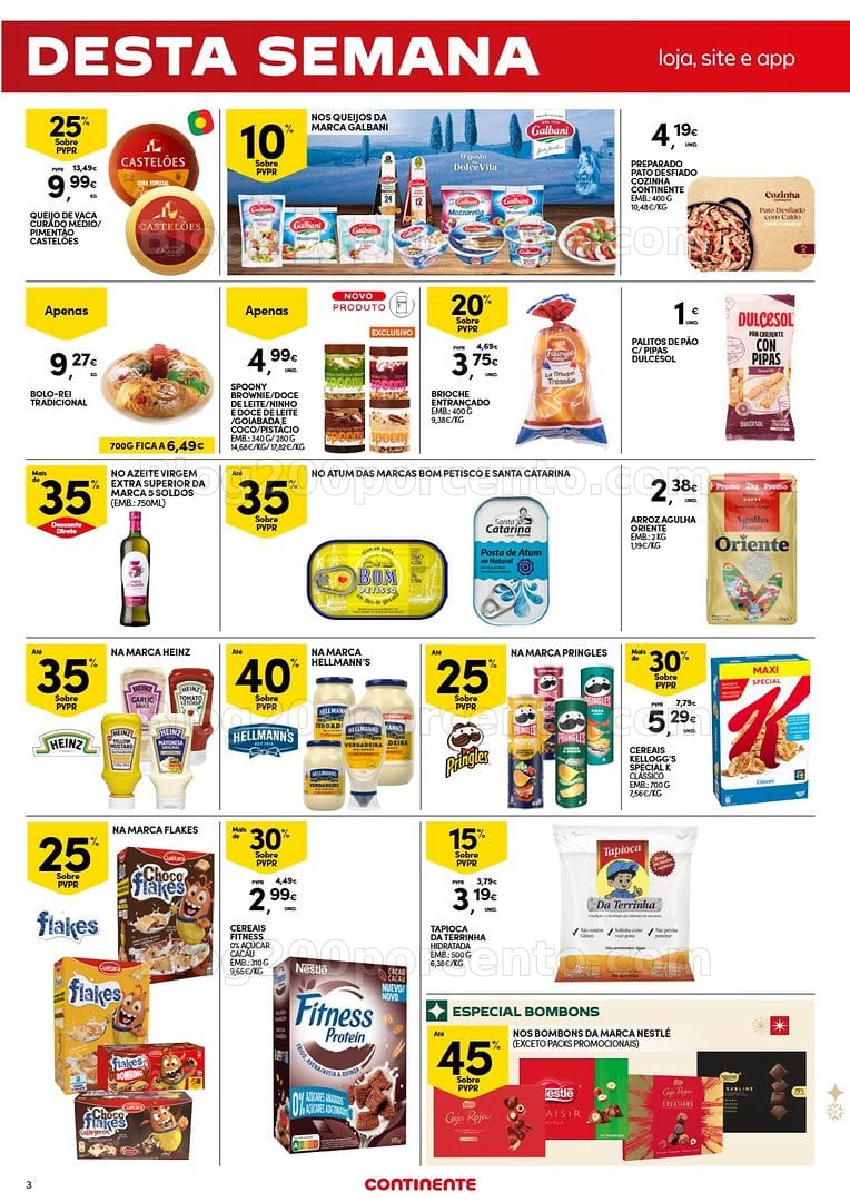 Antevisão Folheto CONTINENTE Promoções Fim de Semana - 9 a 12 outubro