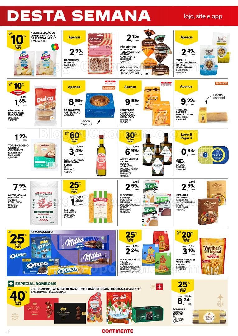 Antevisão Folheto CONTINENTE Promoções Fim de Semana - 23 a 26 outubro - Edição Digital