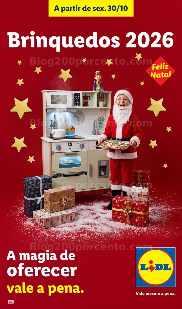 Antevisão Folheto LIDL Especial Brinquedos Natal Promoções a partir de 30 outubro