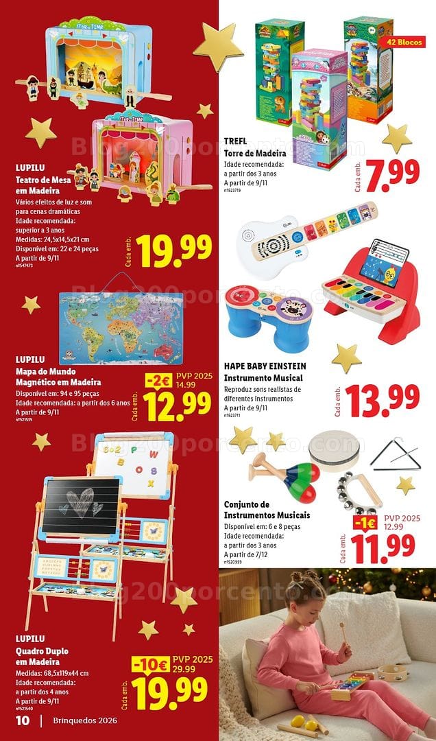 Antevisão Folheto LIDL Especial Brinquedos Natal Promoções a partir de 30 outubro