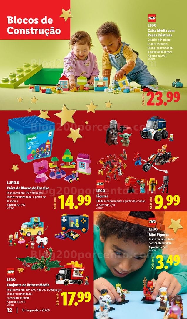 Antevisão Folheto LIDL Especial Brinquedos Natal Promoções a partir de 30 outubro