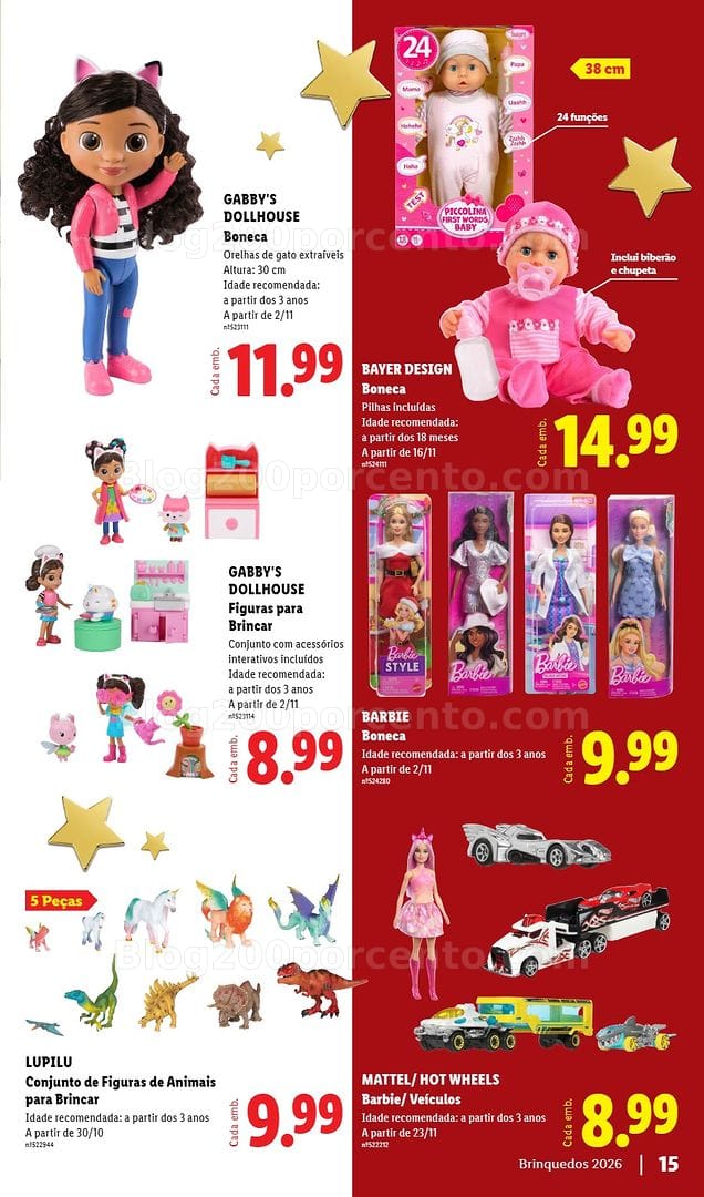 Antevisão Folheto LIDL Especial Brinquedos Natal Promoções a partir de 30 outubro