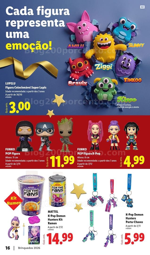 Antevisão Folheto LIDL Especial Brinquedos Natal Promoções a partir de 30 outubro