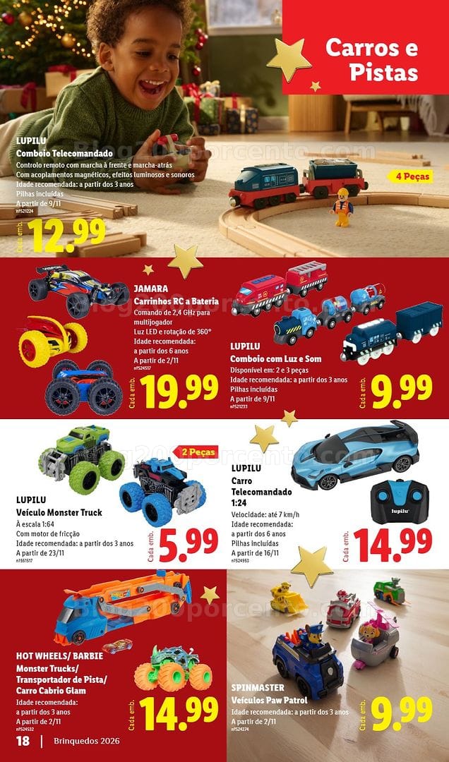 Antevisão Folheto LIDL Especial Brinquedos Natal Promoções a partir de 30 outubro