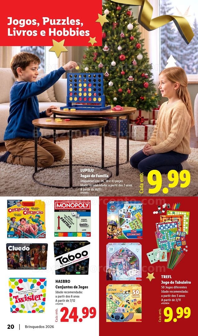 Antevisão Folheto LIDL Especial Brinquedos Natal Promoções a partir de 30 outubro