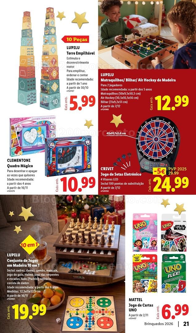 Antevisão Folheto LIDL Especial Brinquedos Natal Promoções a partir de 30 outubro