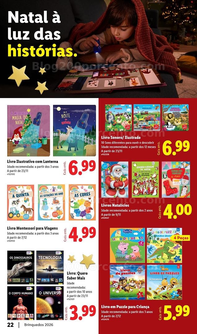 Antevisão Folheto LIDL Especial Brinquedos Natal Promoções a partir de 30 outubro