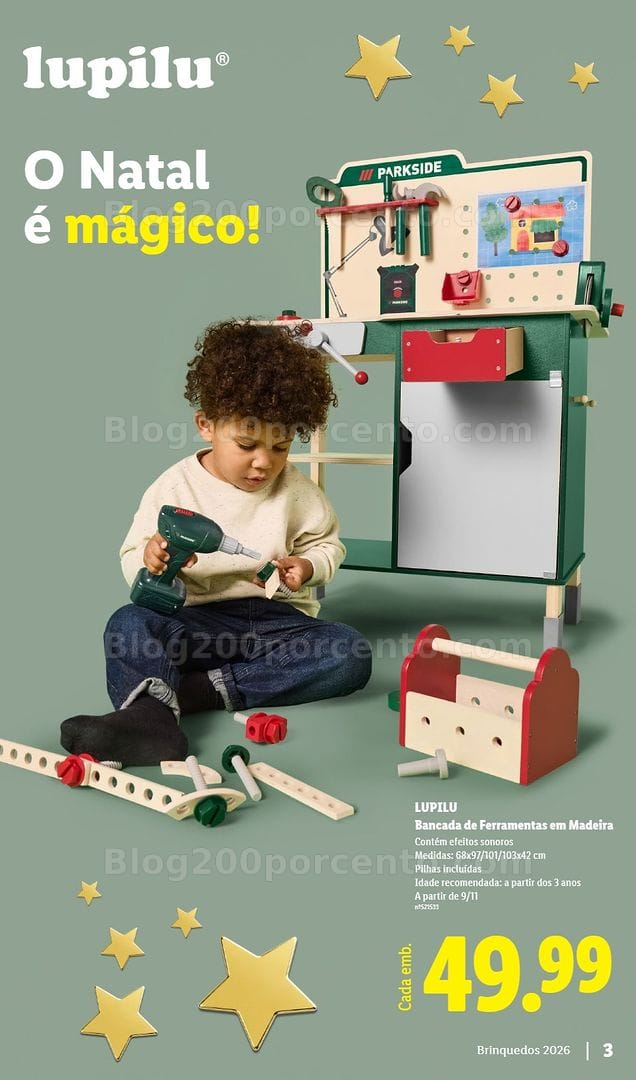 Antevisão Folheto LIDL Especial Brinquedos Madeira Promoções a partir de 30 outubro