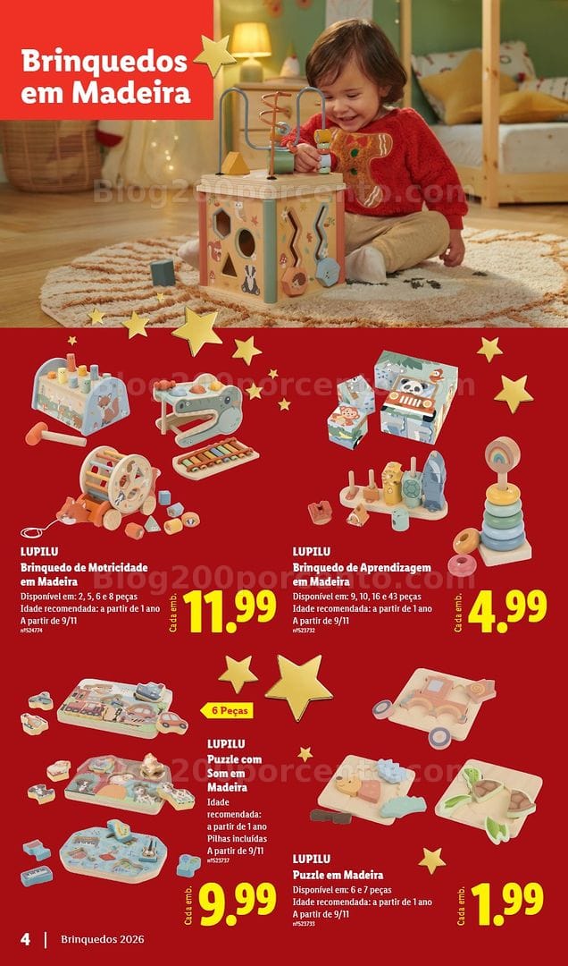Antevisão Folheto LIDL Especial Brinquedos Natal Promoções a partir de 30 outubro