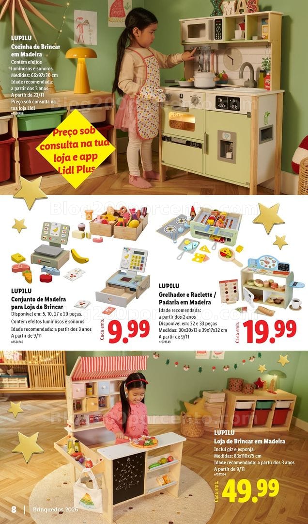 Antevisão Folheto LIDL Especial Brinquedos Natal Promoções a partir de 30 outubro