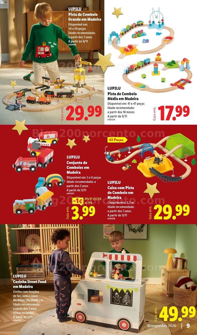 Antevisão Folheto LIDL Especial Brinquedos Natal Promoções a partir de 30 outubro