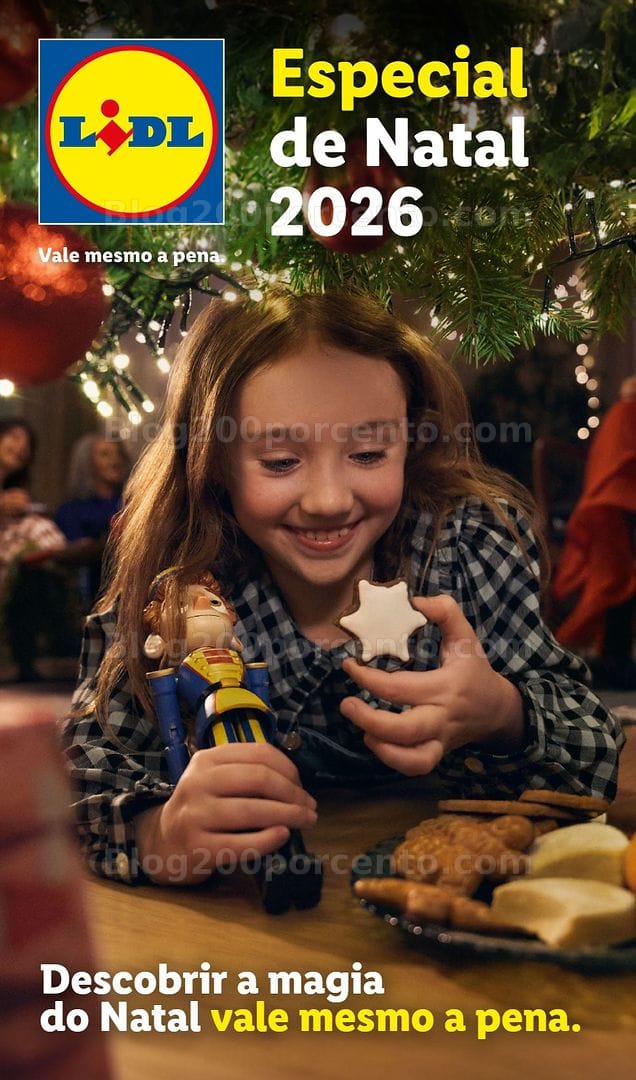 Antevisão Folheto LIDL Especial de Natal 2026 Promoções até 27 dezembro