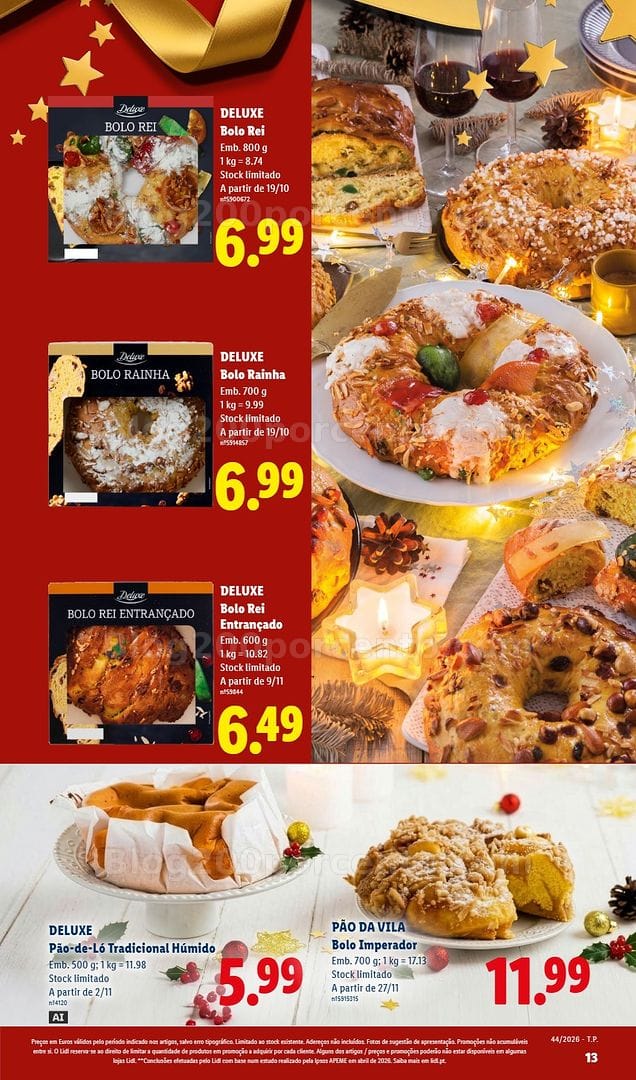 Antevisão Folheto LIDL Especial Natal 2026 Promoções até 27 dezembro
