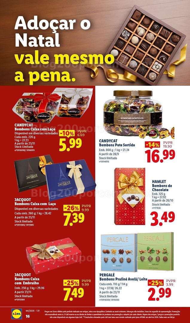 Antevisão Folheto LIDL Especial Natal 2026 Promoções até 27 dezembro