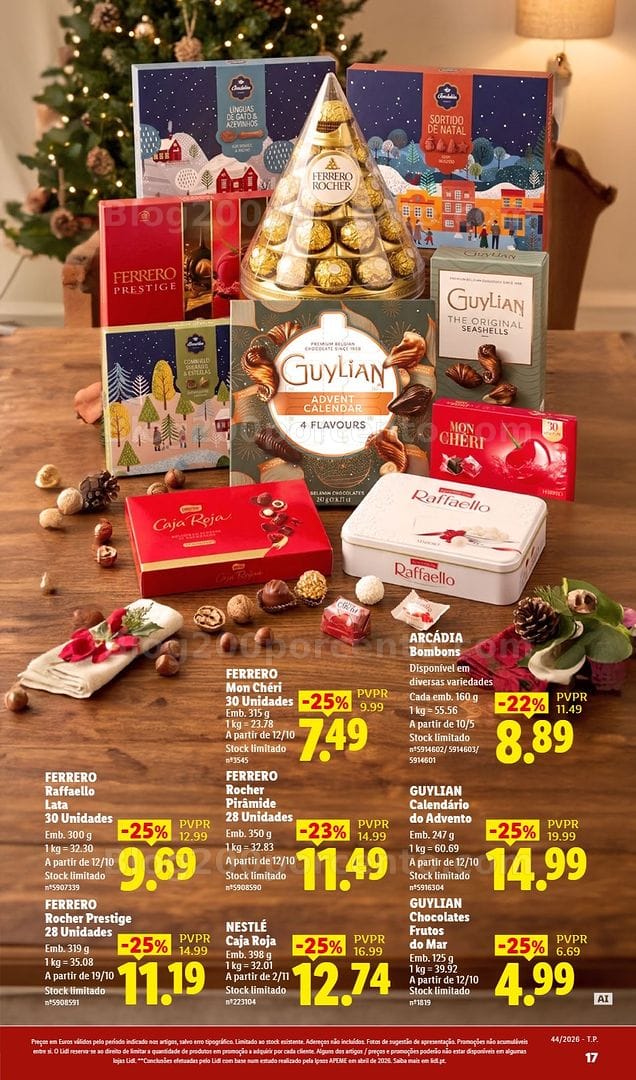 Antevisão Folheto LIDL Especial Natal 2026 Promoções até 27 dezembro