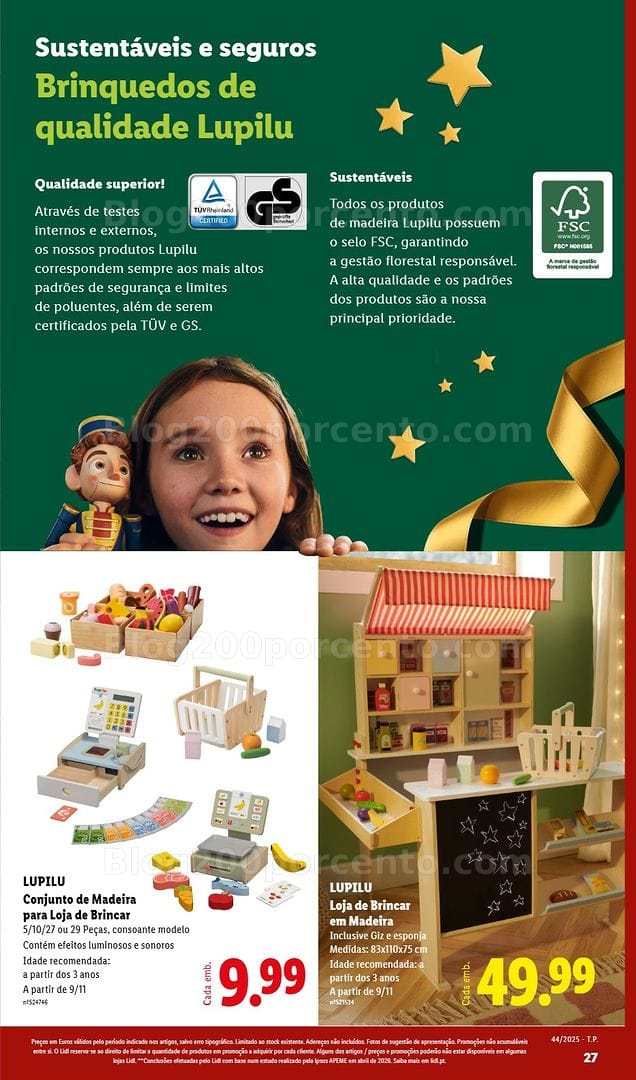 Antevisão Folheto LIDL Especial Natal 2026 Promoções até 27 dezembro