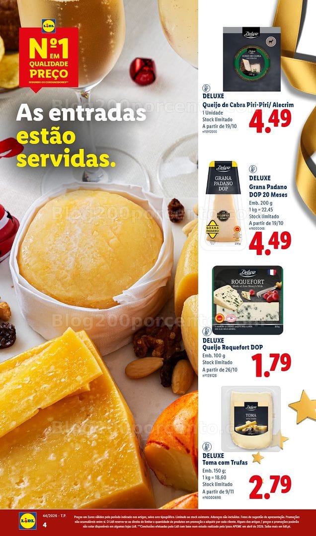 Antevisão Folheto LIDL Especial Natal 2026 Promoções até 27 dezembro