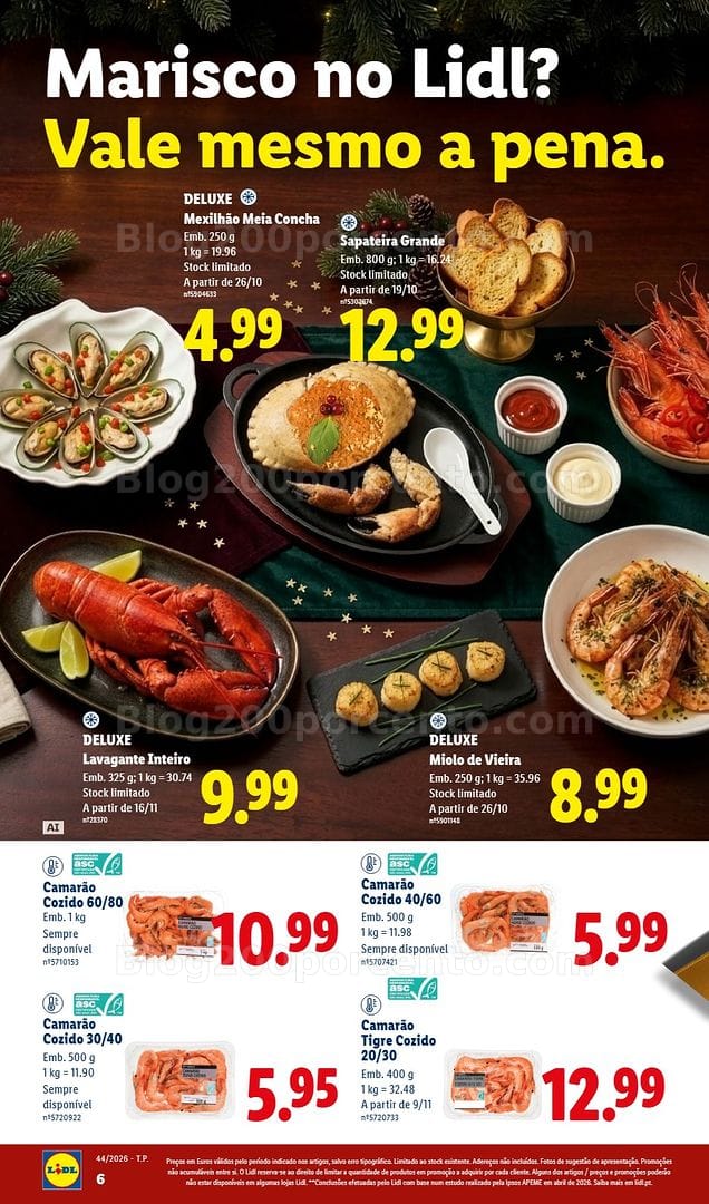 Antevisão Folheto LIDL Especial Natal 2026 Promoções até 27 dezembro