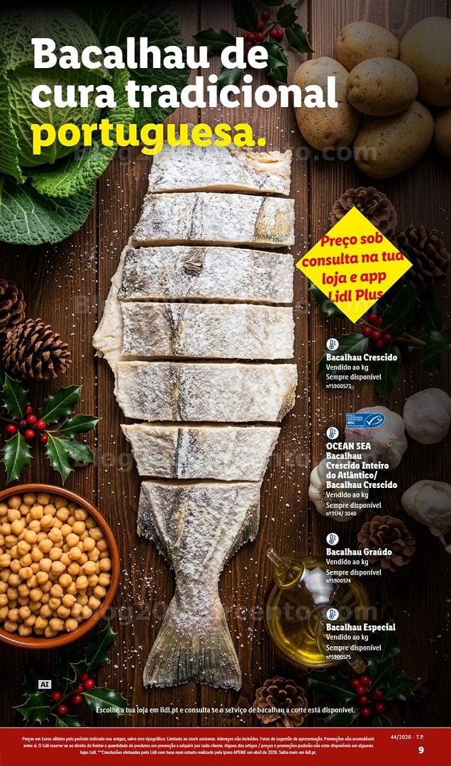 Antevisão Folheto LIDL Especial Natal 2026 Promoções até 27 dezembro