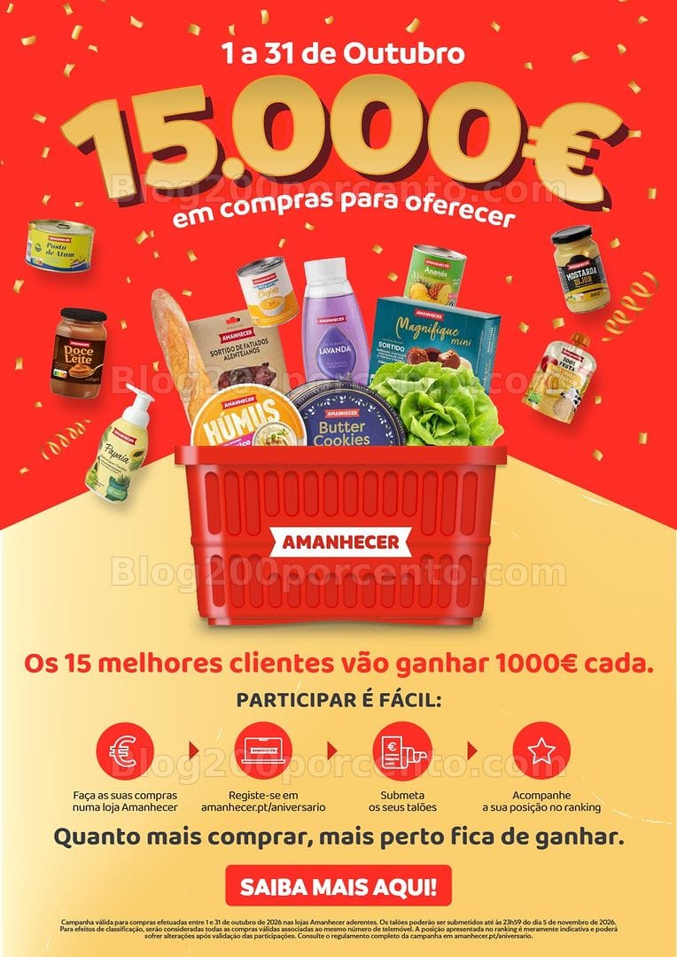 Antevisão Folheto AMANHECER Promoções de 1 a 7 outubro