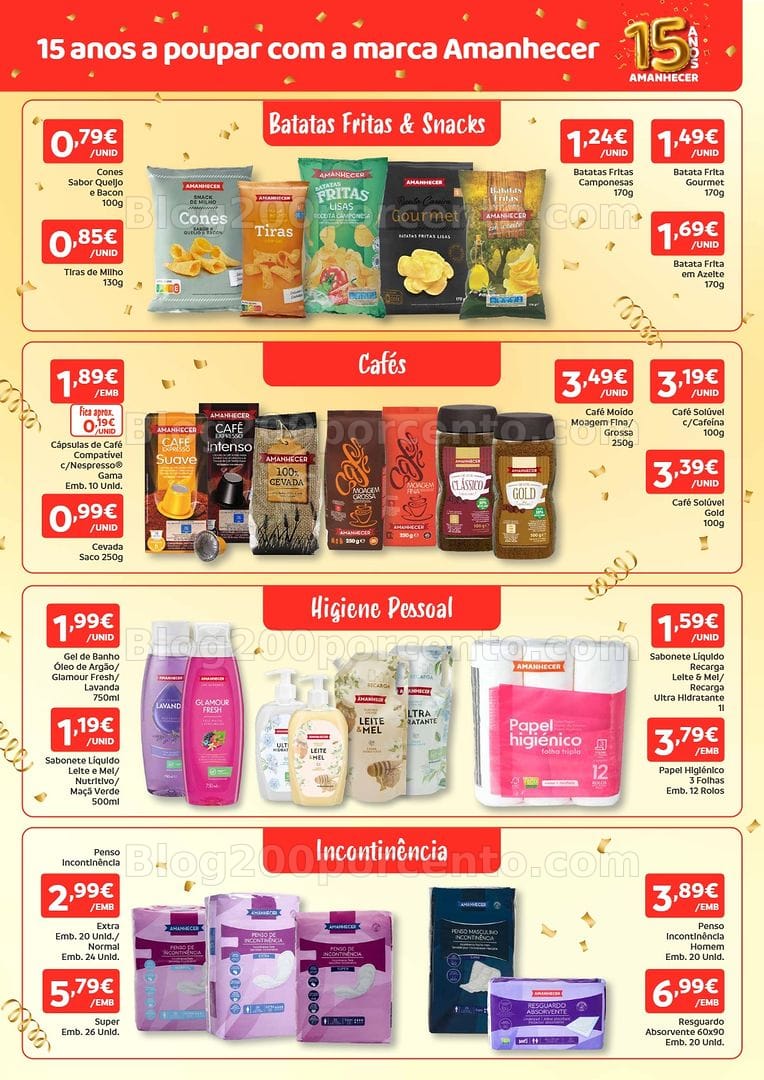 Antevisão Folheto AMANHECER Promoções de 1 a 7 outubro